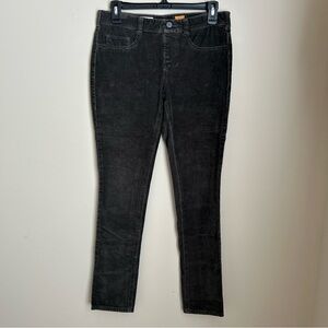 Anthropologie Pilcro & the Letterpress Gray Corduroy Straight Legging Pant Sz 29